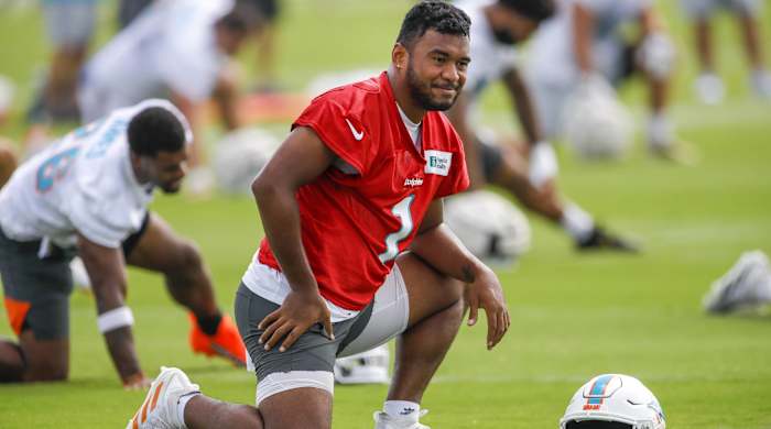 Dolphins quarterback Tua Tagovailoa